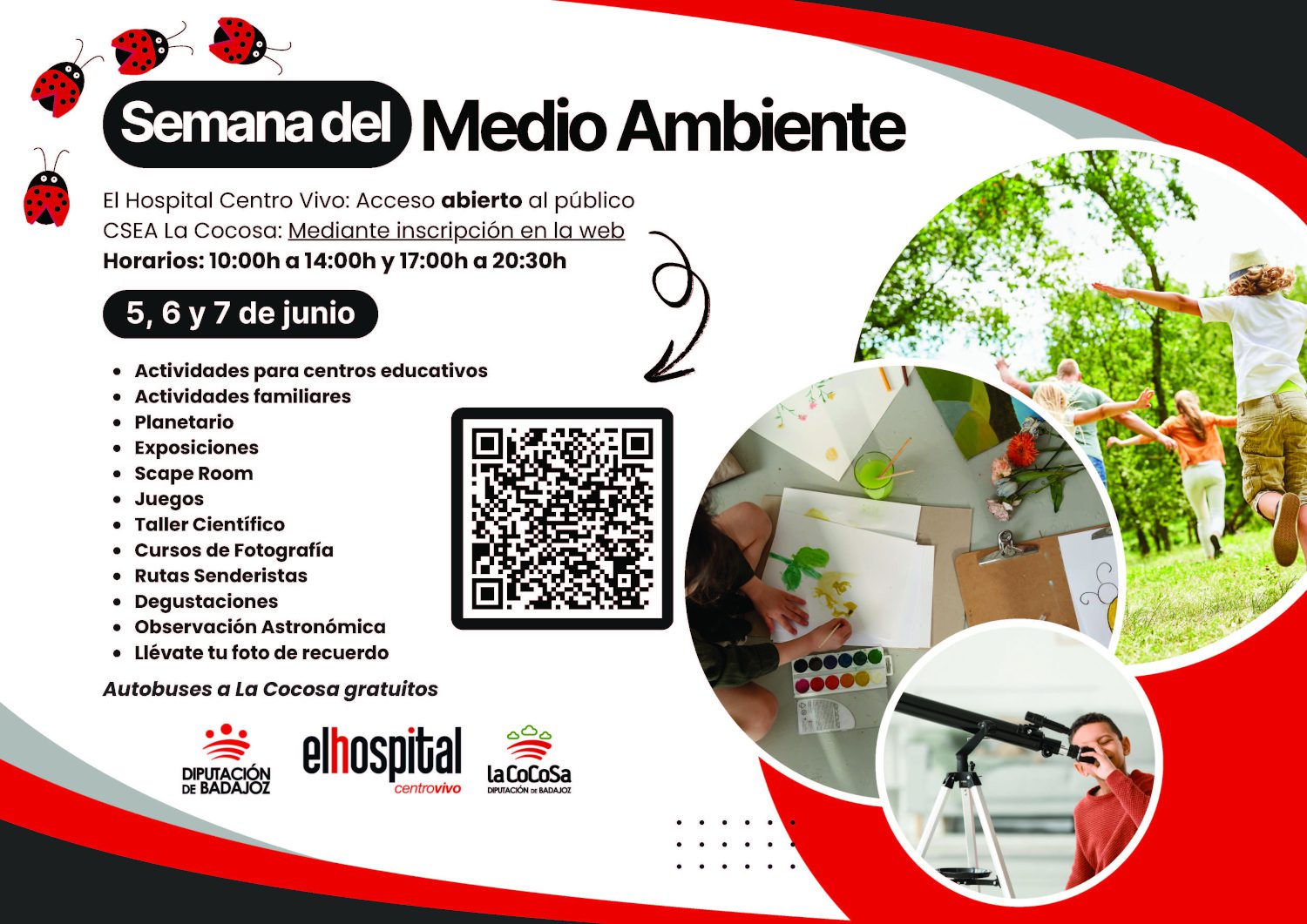 La Diputación de Badajoz presenta la Semana del Medioambiente con actividades para todos los públicos