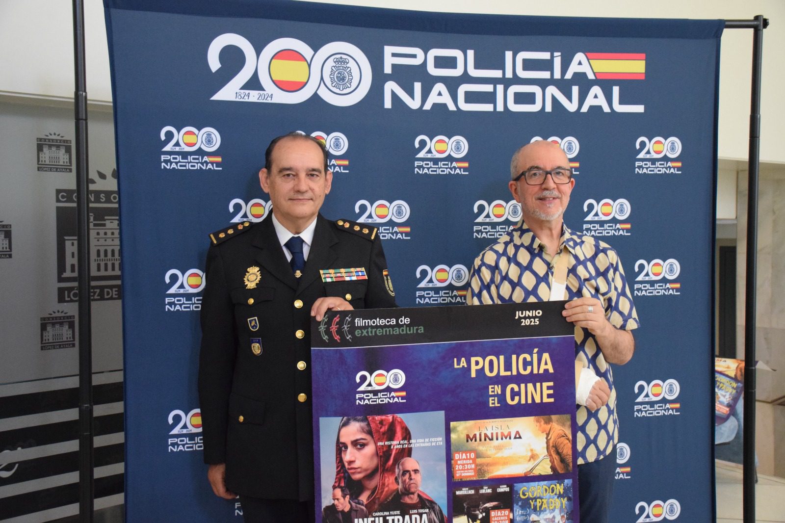La Filmoteca de Extremadura organiza el ciclo ‘La Policía en el cine’ para conmemorar el 200º aniversario de la Policía Nacional