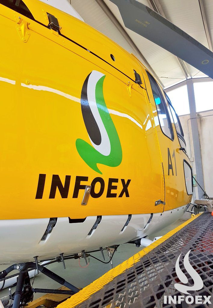 El Plan Infoex declara nivel 1 en un incendio forestal en el término municipal de Madrigalejo