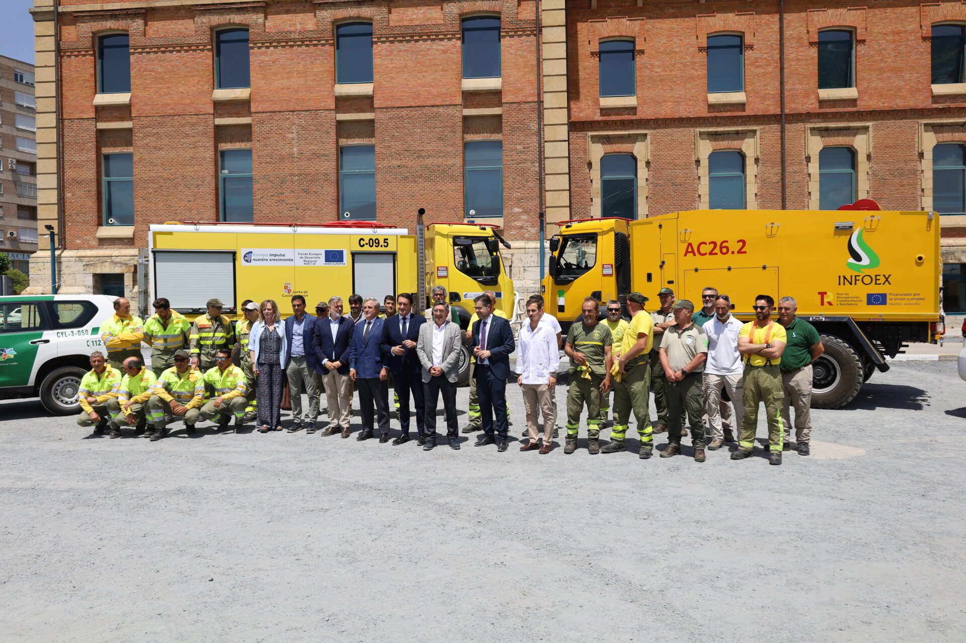 Extremadura y Castilla y León firman un protocolo de colaboración para la prevención y extinción de incendios forestales en zonas limítrofes