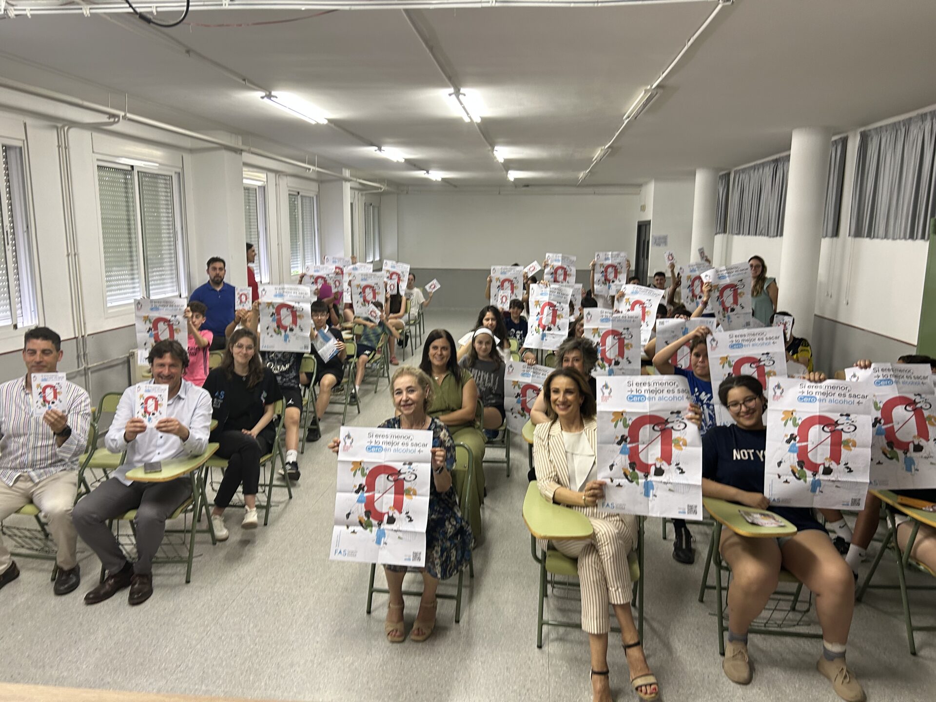 La Fundación Alcohol y Sociedad y la Junta de Extremadura forman este curso a más de 3.000 alumnos en prevención del consumo de alcohol