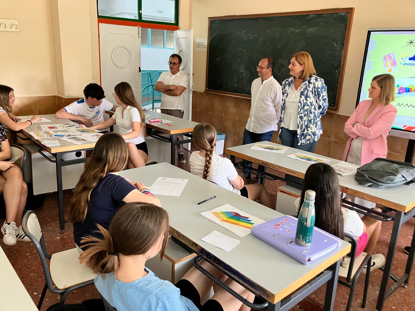 El alumnado del IES Cristo del Rosario se forma en un consumo responsable con el programa ‘Yo en el cole, tú en casa’