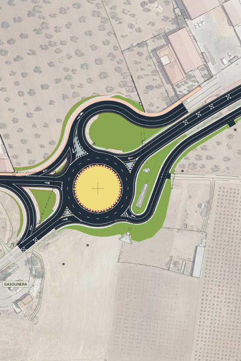 Sale a licitación por 1’7 millones de euros la obra de ejecución de una glorieta en la EX-342 en Ribera del Fresno