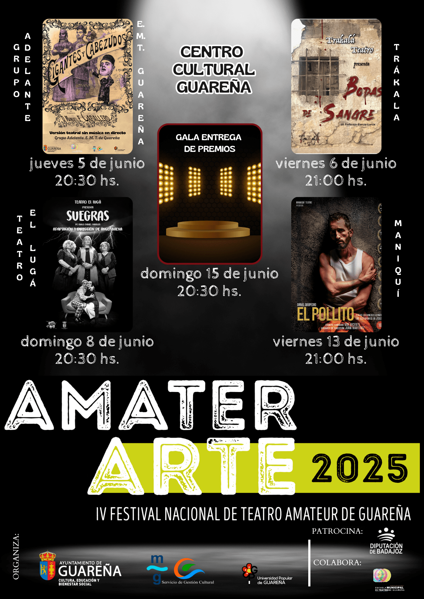 AMATERARTE, Festival Nacional de Teatro Amateur, llega a su cuarta edición