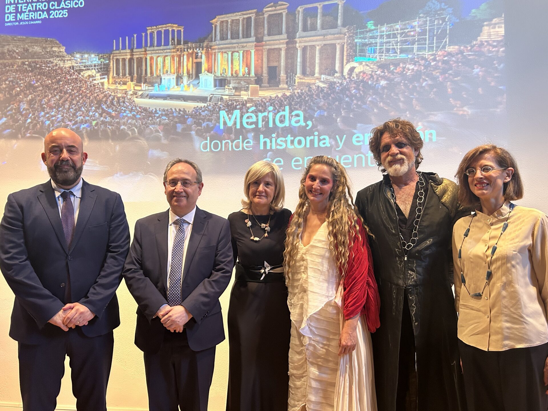 El Festival Internacional de Teatro Clásico de Mérida se presenta en Roma como embajador de la cultura extremeña