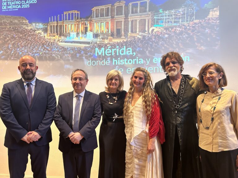 El Festival Internacional de Teatro Clásico de Mérida se presenta en Roma como embajador de la cultura extremeña