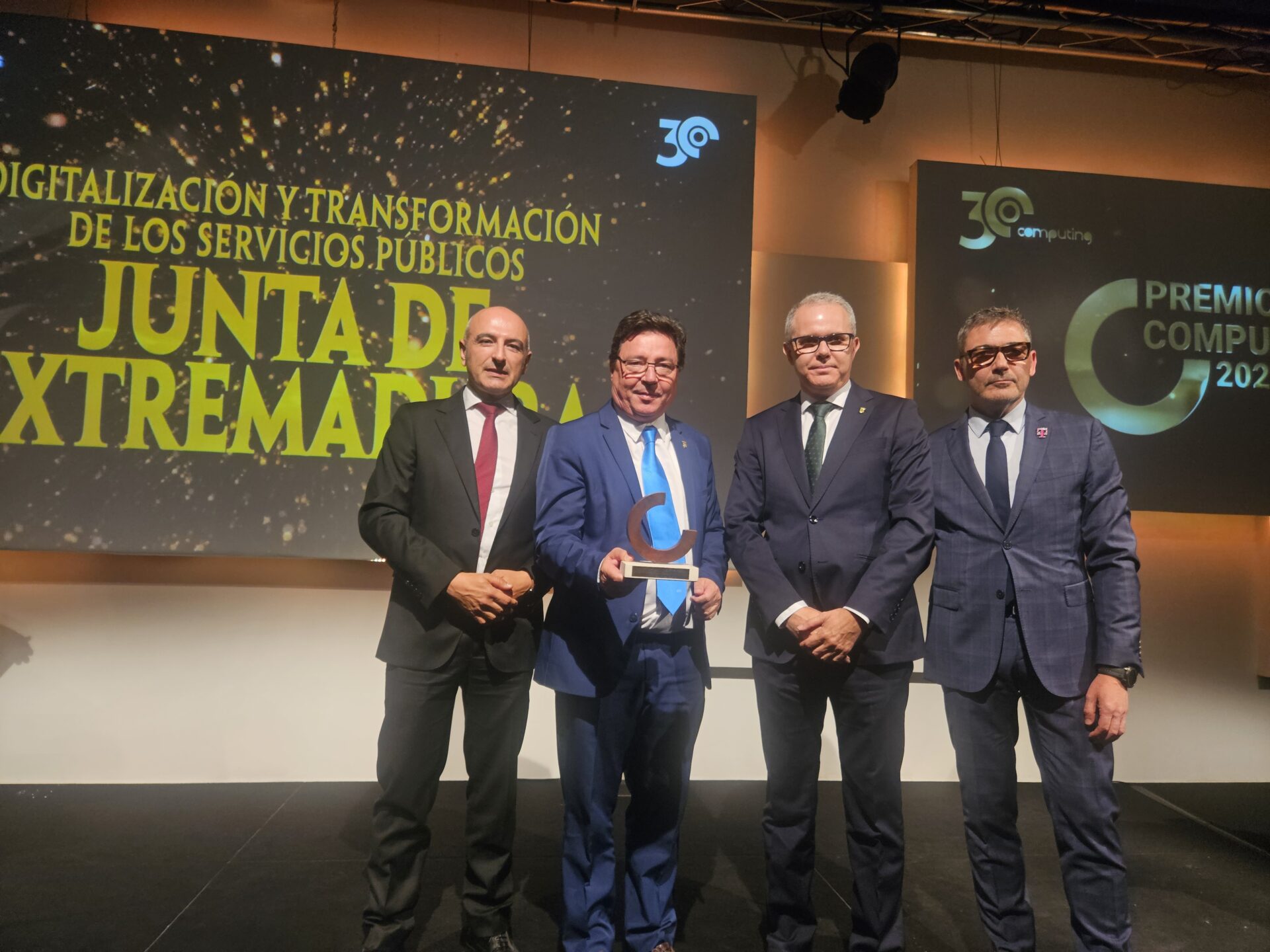 La Junta de Extremadura galardonada con el Premio Nacional Computing 2025 por su estrategia digital para la administración pública