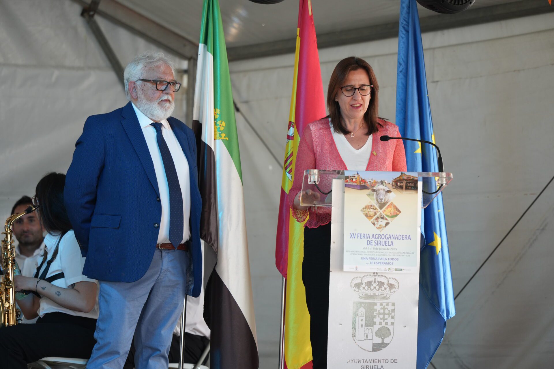 La Junta de Extremadura respalda la Feria Agroganadera de Siruela, evento clave para el desarrollo económico y social de La Siberia