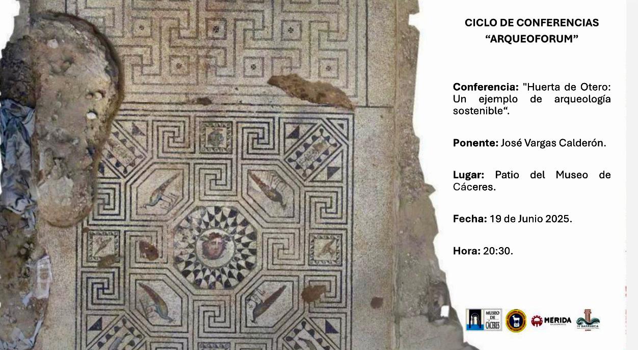 El Museo de Cáceres acoge una ponencia sobre el yacimiento de Huerta de Otero dentro de su ciclo de conferencias ‘Arqueoforum’