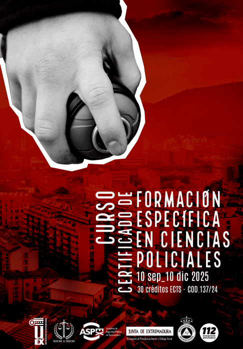 La Consejería de Presidencia, Interior y Diálogo Social impulsa un curso de formación en Ciencias Policiales dirigido a la Policía Local