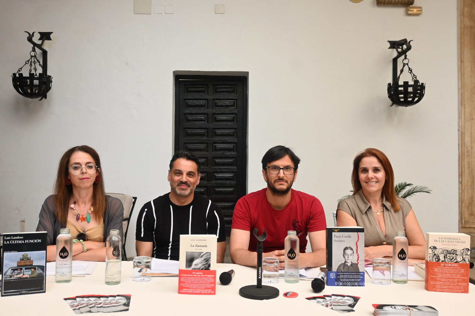 Las novelas finalistas del Dulce Chacón se presentan en Almendralejo y Zafra