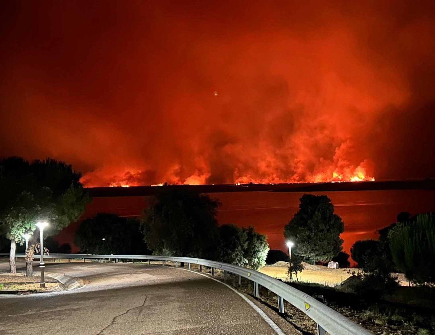 El Plan Infoex actúa en varios incendios en el actual episodio de altas temperaturas