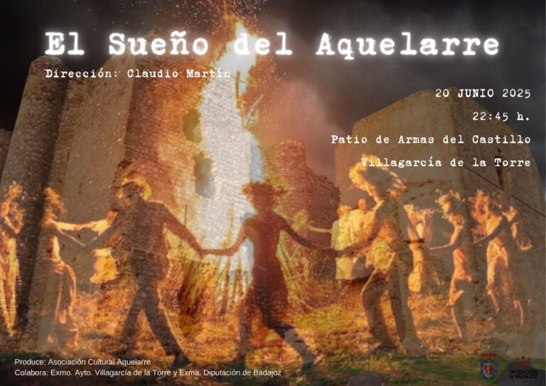 Villagarcía de la Torre vuelve a ser el refugio que fue con ‘El Sueño del Aquelarre’