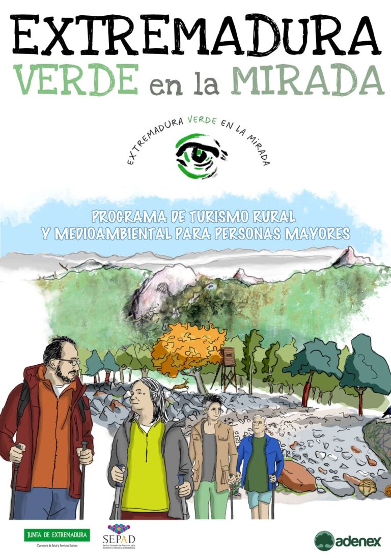 ‘Extremadura verde en la mirada’, el programa de turismo rural y medioambiental que pueden disfrutar 450 mayores extremeños