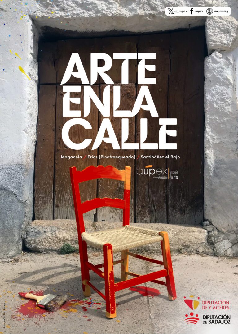 Las sillas que reivindican el arte de “tomar el fresco” vuelven a los pueblos de Badajoz