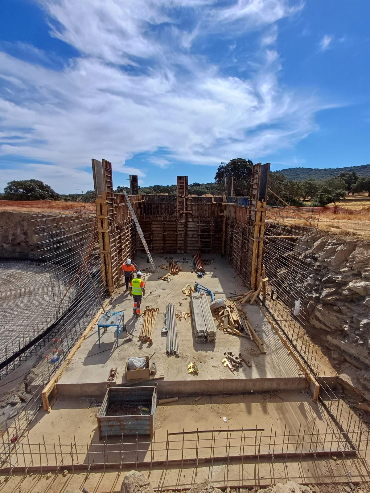 La Junta invierte 3,3 millones de euros en las obras de un sistema de depuración de aguas residuales urbanas en Cabeza la Vaca