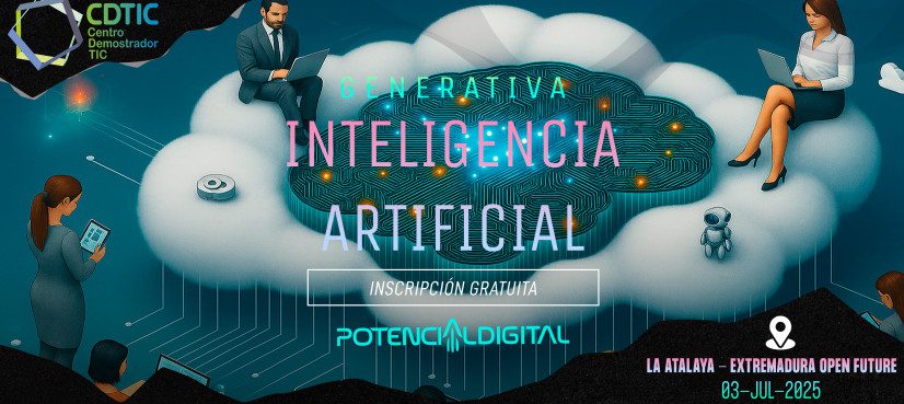 La inteligencia artificial generativa centra una jornada presencial del CDTIC en el campus universitario de Badajoz