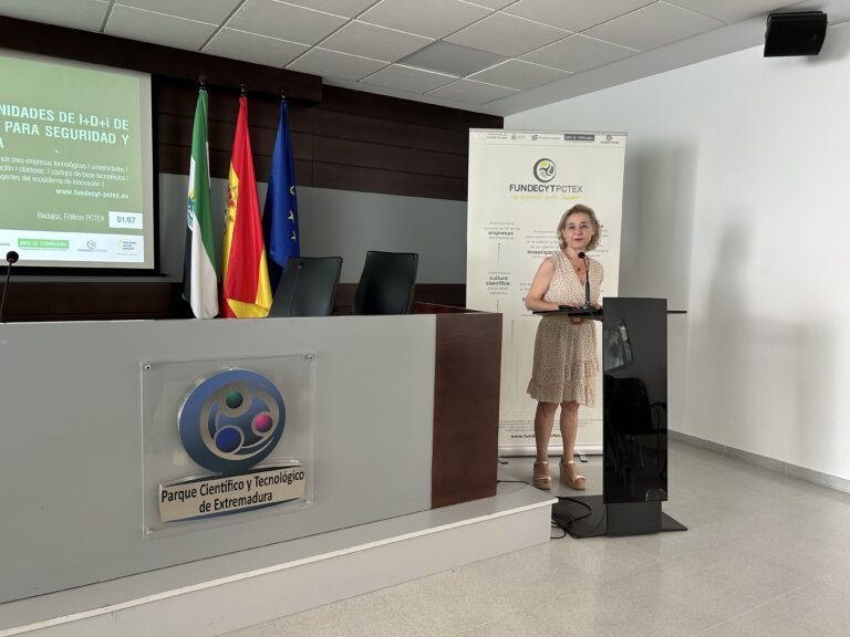 Más de 80 empresarios e investigadores participan en la Jornada sobre oportunidades de I+D en seguridad y defensa de Extremadura