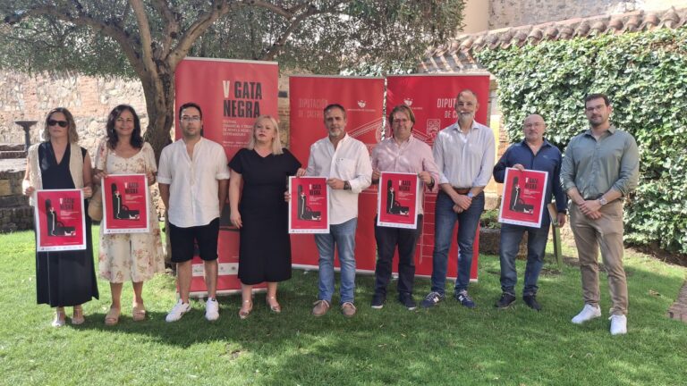El V Festival literario Gata Negra arranca el 31 de julio con presentaciones de libros, encuentros con autores, conciertos, cine y exposiciones