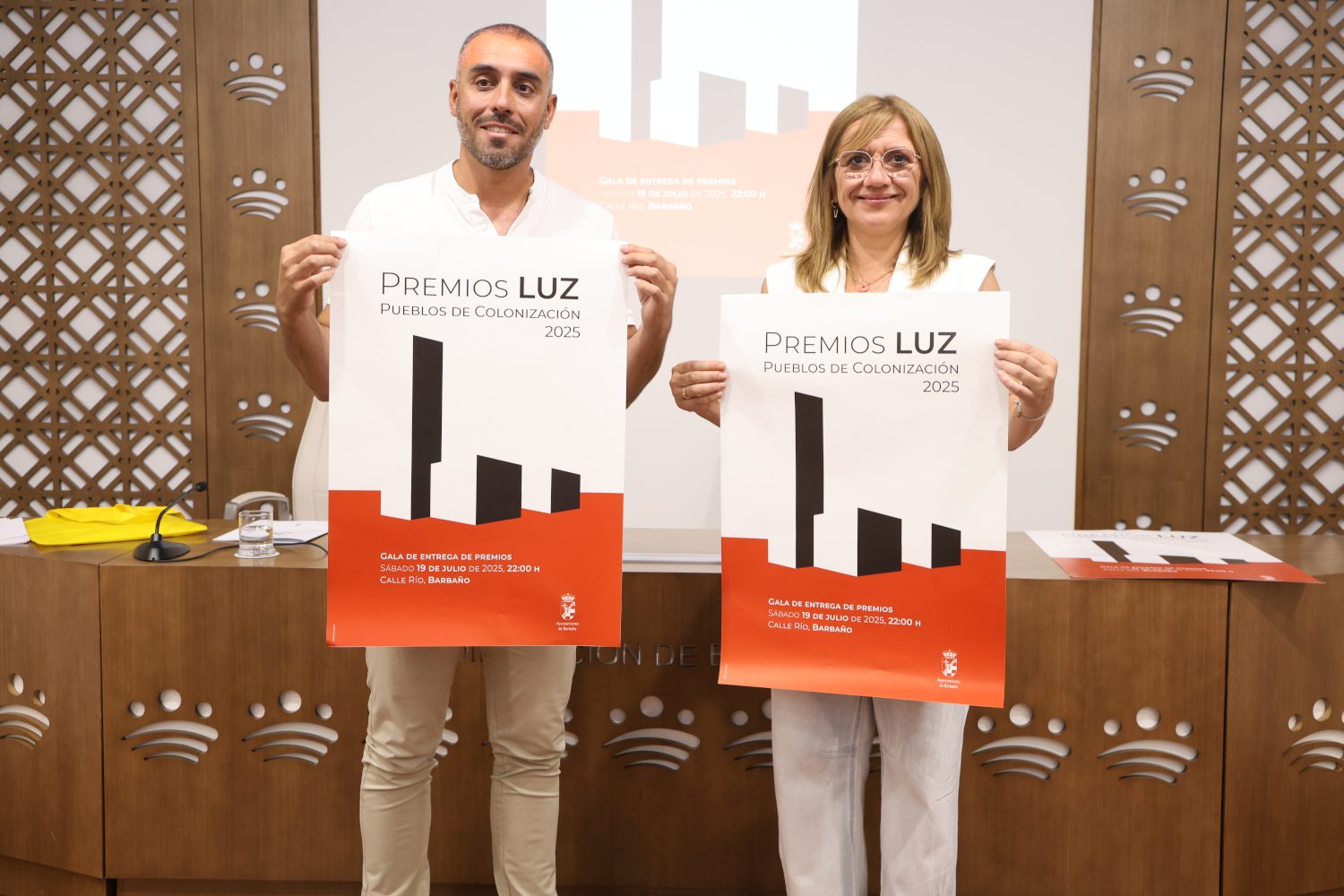 Barbaño organiza los Premios Luz 2025 que reconocen la memoria, innovación e inclusión en los pueblos de colonización