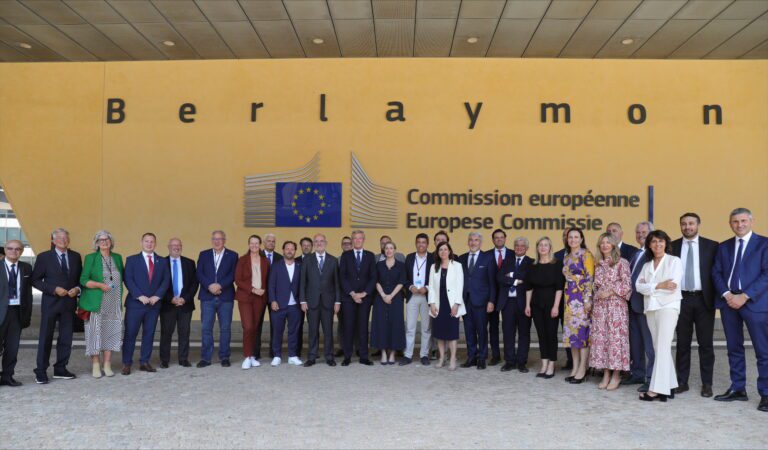 María Guardiola participa en un encuentro de representantes regionales europeos con la Comisión Europea para defender la Política de Cohesión