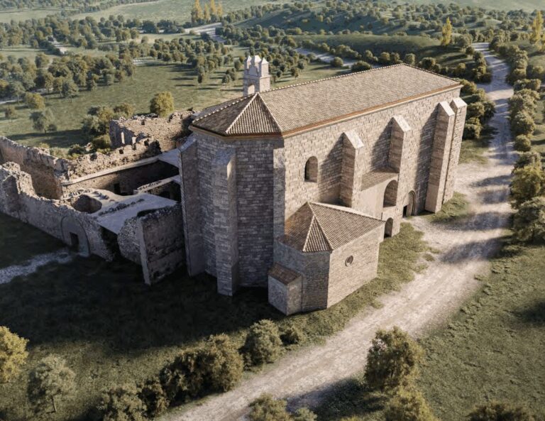 La Junta licita por 400.000 euros la restauración de la cubierta de la iglesia del Convento de San Antonio de Padua en Garrovillas de Alconétar