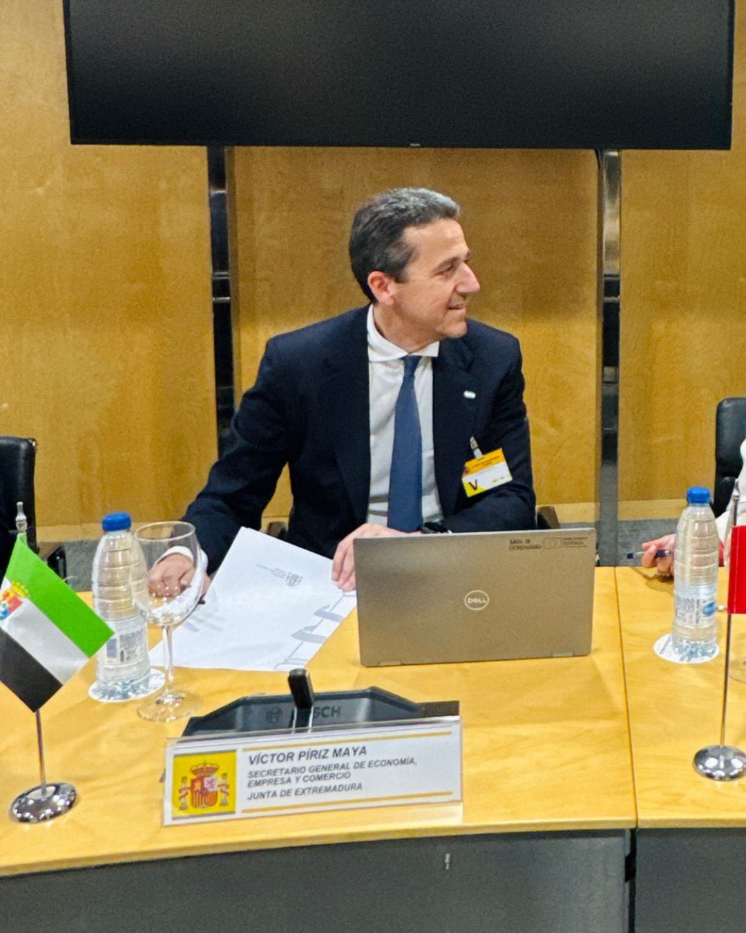 La Junta de Extremadura presenta buenos indicadores económicos regionales ante el Ministerio de Economía