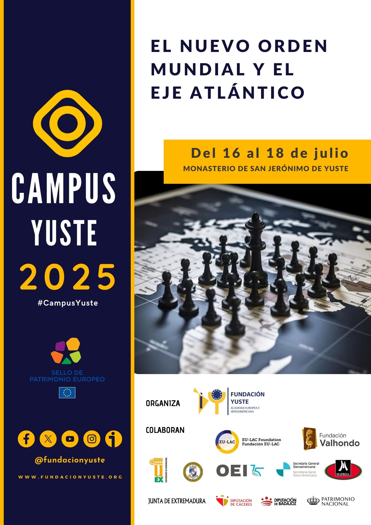 Campus Yuste examina el nuevo orden mundial tras la llegada de Donald Trump a la Casa Blanca