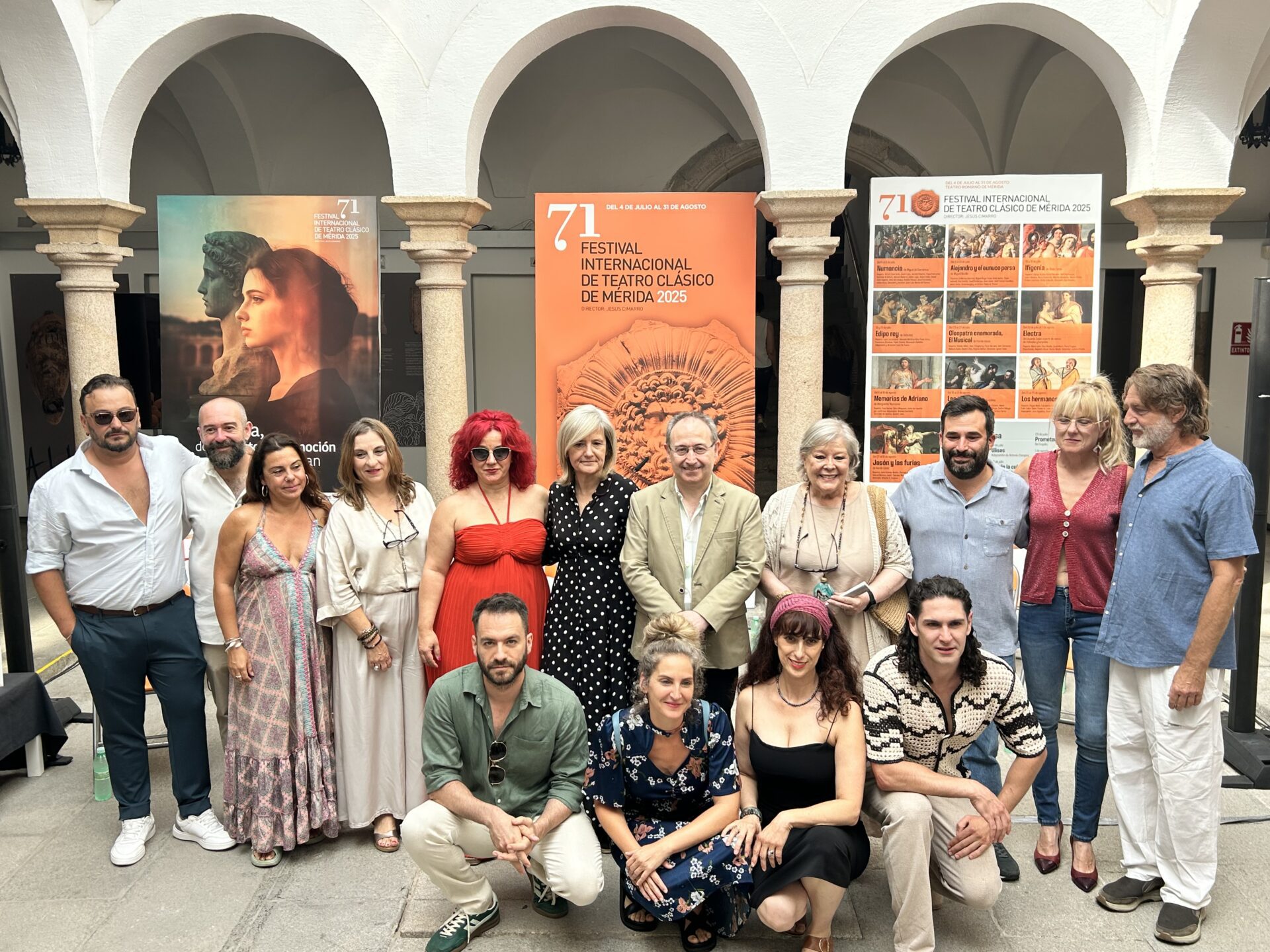 La obra extremeña ‘Ifigenia’ regresa al Teatro Romano de Mérida antes de representarse en Roma