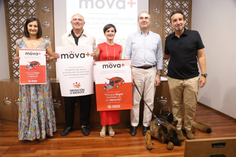 La Diputación de Badajoz destina un millón de euros a vehículos adaptados para asociaciones sin ánimo de lucro