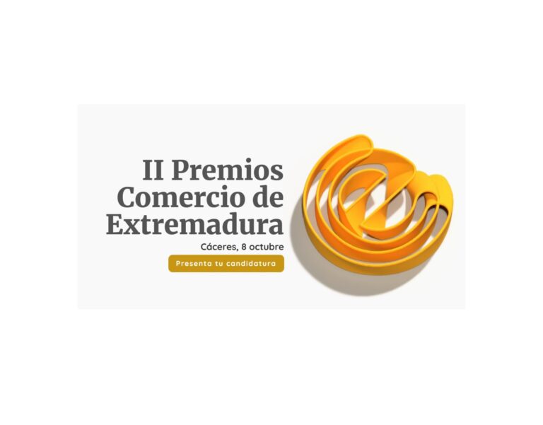 Abierta la inscripción para los II Premios Comercio de Extremadura 2025