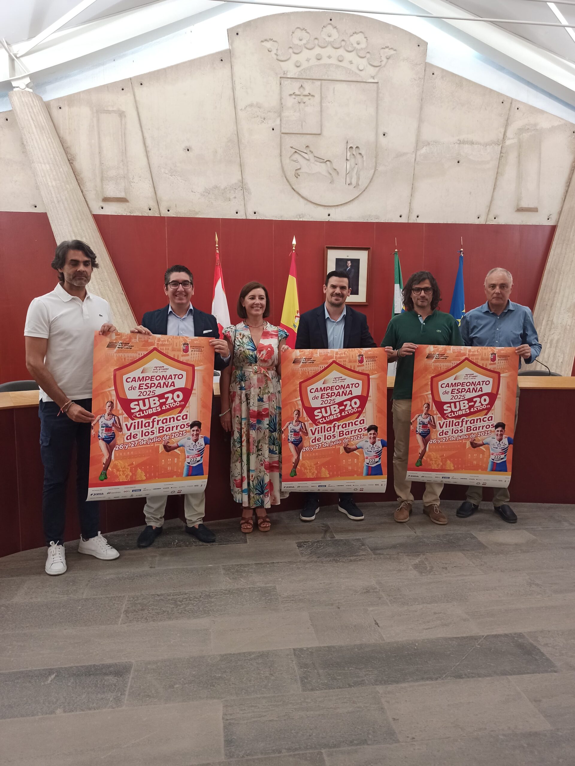 La Junta de Extremadura respalda el Campeonato de España de Atletismo Sub-20 que congregará a 700 atletas de todo el país
