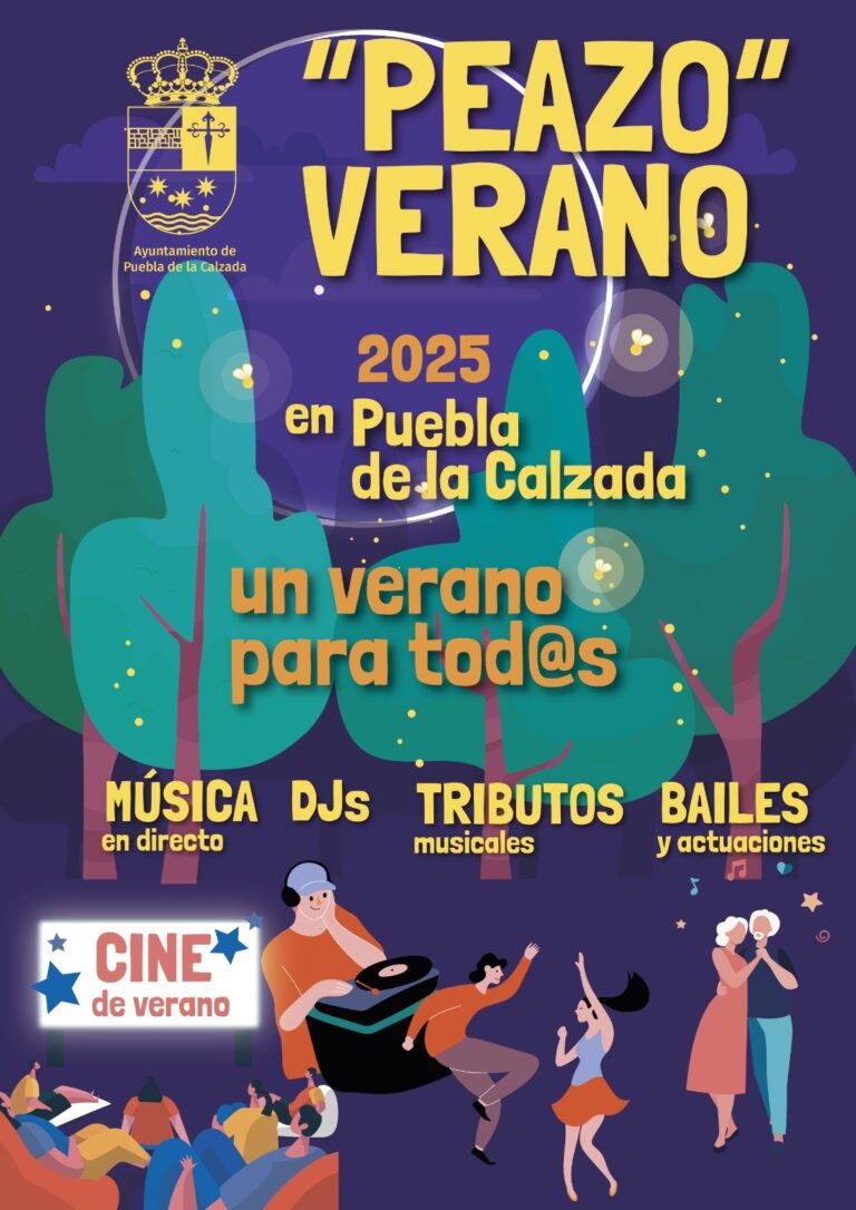 Puebla de la Calzada ha organizado su ‘Peazo Verano’