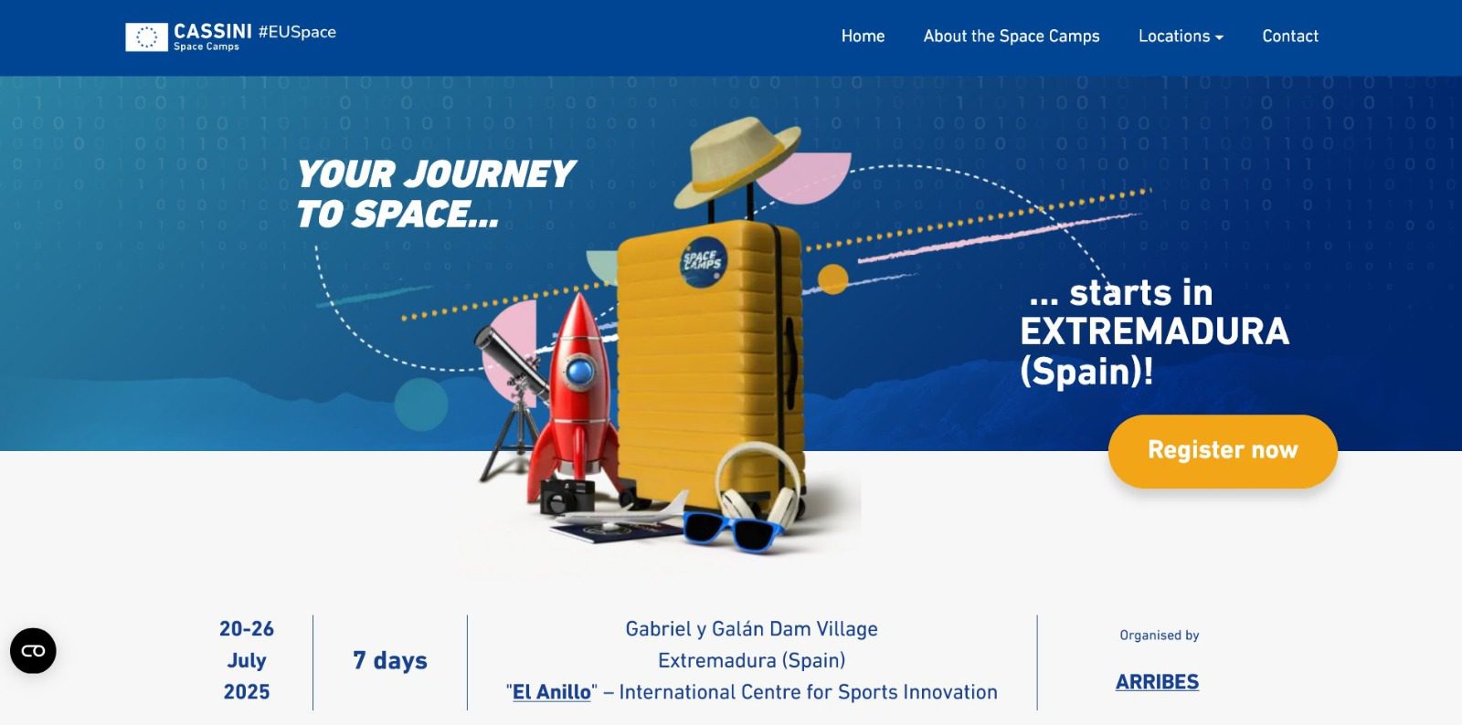 El Anillo refuerza su posicionamiento internacional con la celebración del Cassini Space Camp del 20 al 26 de julio