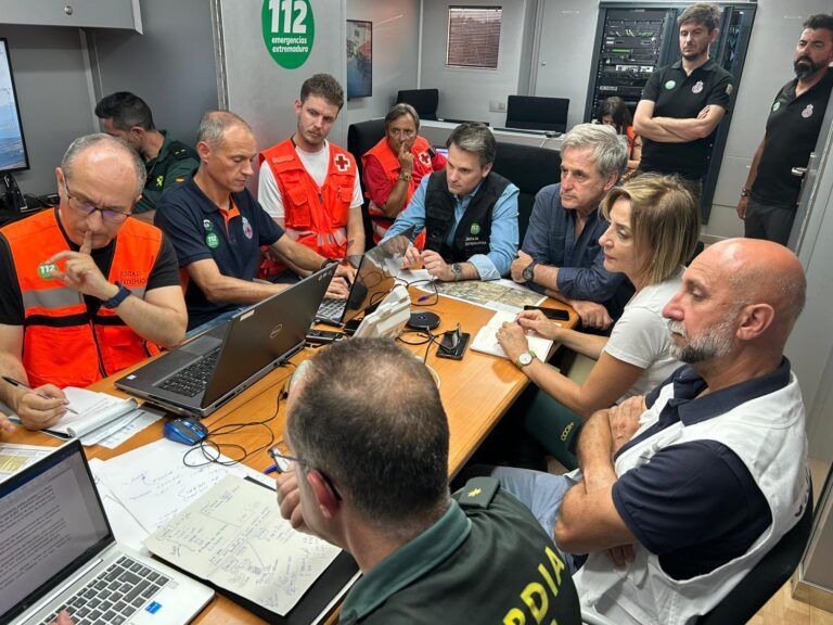La Junta de Extremadura desactiva la Situación Operativa 1 del Plan INFOCAEX del incendio de Valdecaballeros