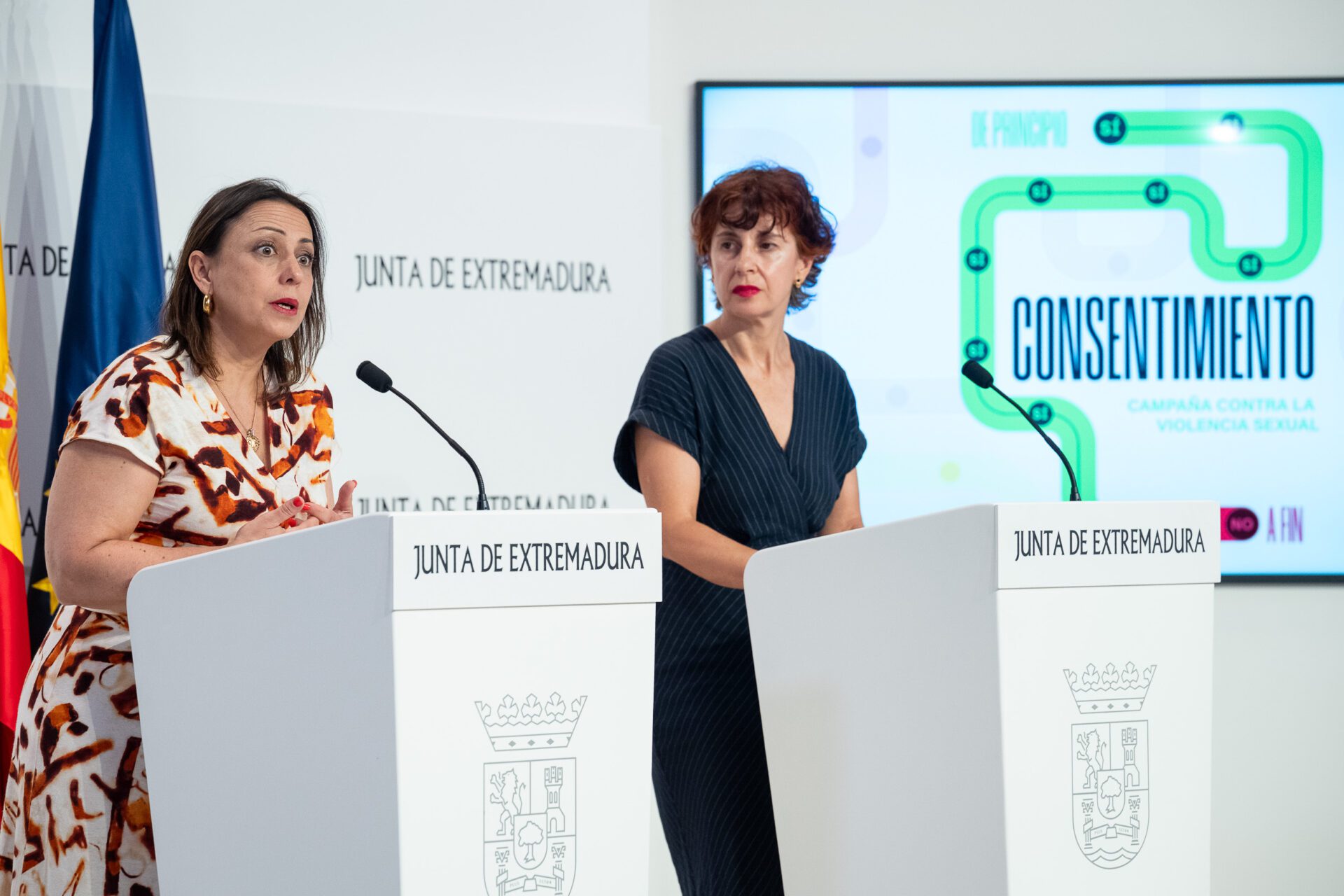 La Junta lanza una campaña de prevención de la violencia sexual bajo el lema: ‘De principio a fin, consentimiento’