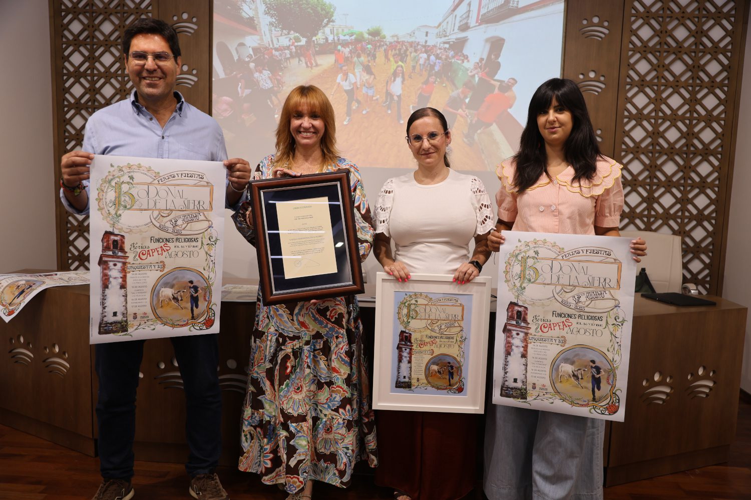 Bodonal de la Sierra celebra el 400 aniversario de sus tradicionales  capeas