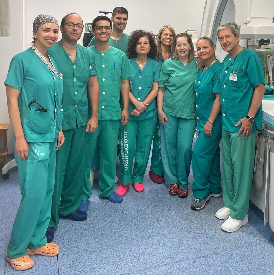 El equipo de Cardiología Intervencionista del Hospital Universitario de Badajoz recibe el segundo premio ‘Magda Heras’