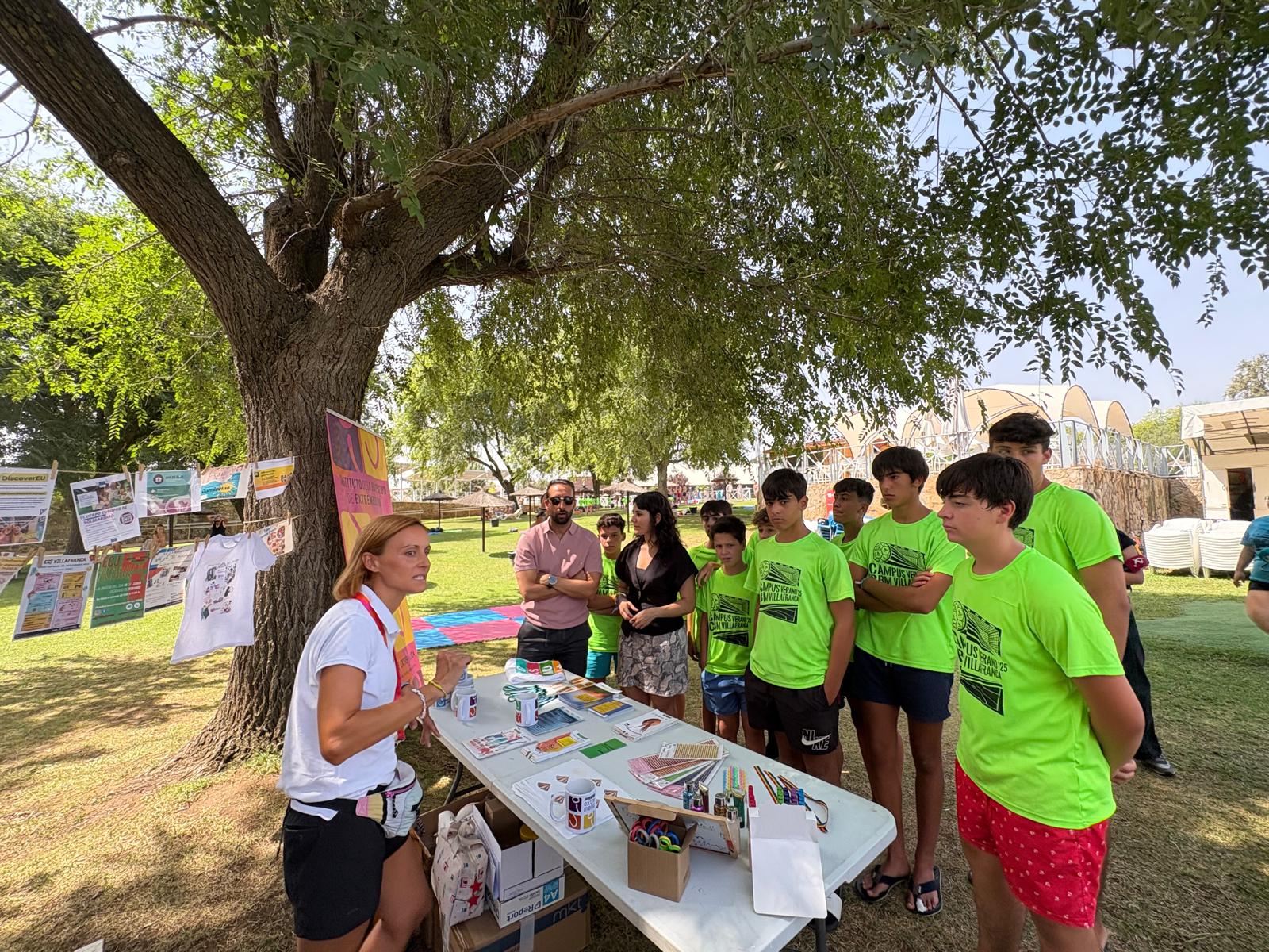 El IJEX conmemora el Día de la Juventud con una serie de actividades en el Espacio para la Creación Joven de Villafranca de los Barros