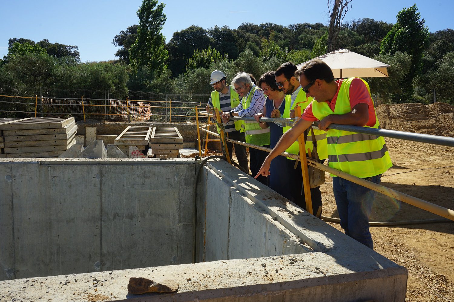 El Plan Depura de la Diputación de Badajoz ha iniciado ya las obras del 80% de las depuradoras previstas