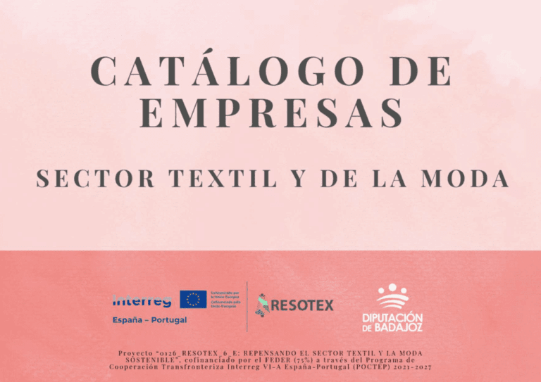 La Diputación de Badajoz elabora un catálogo único para visibilizar el talento de las empresas textiles de Extremadura