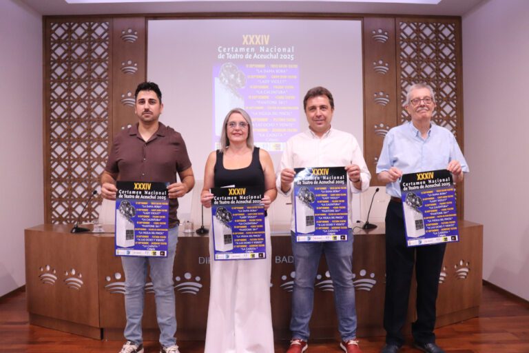 El Certamen Nacional de Teatro Amateur de Aceuchal alcanza su XXXIV edición