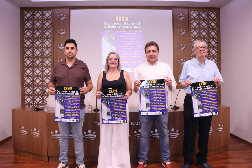 El Certamen Nacional de Teatro Amateur de Aceuchal alcanza su XXXIV edición