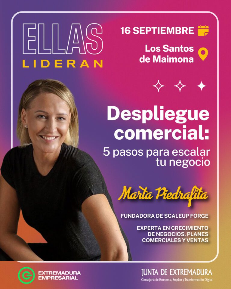 Los Santos de Maimona acoge una nueva edición del encuentro “Ellas Lideran”, centrado en estrategias de despliegue comercial