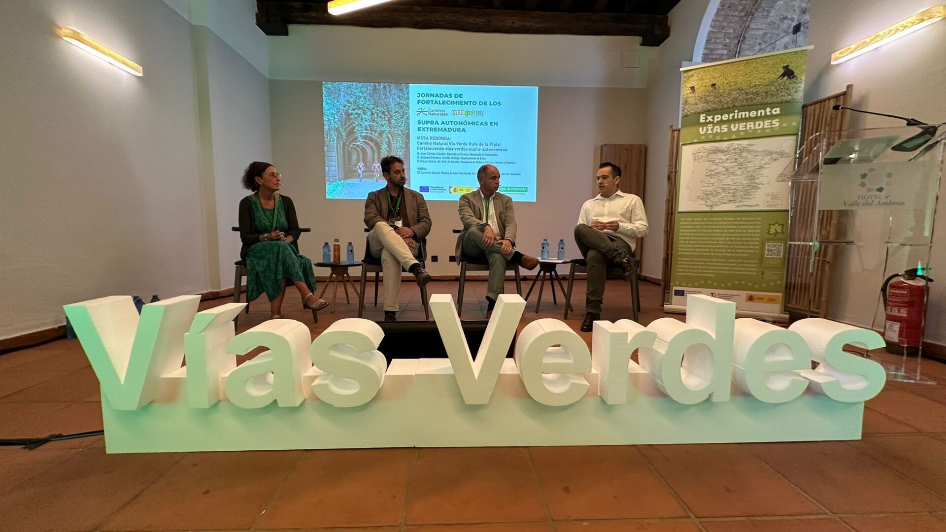La Junta celebra unas jornadas para impulsar los Caminos Naturales Vías Verdes de Extremadura