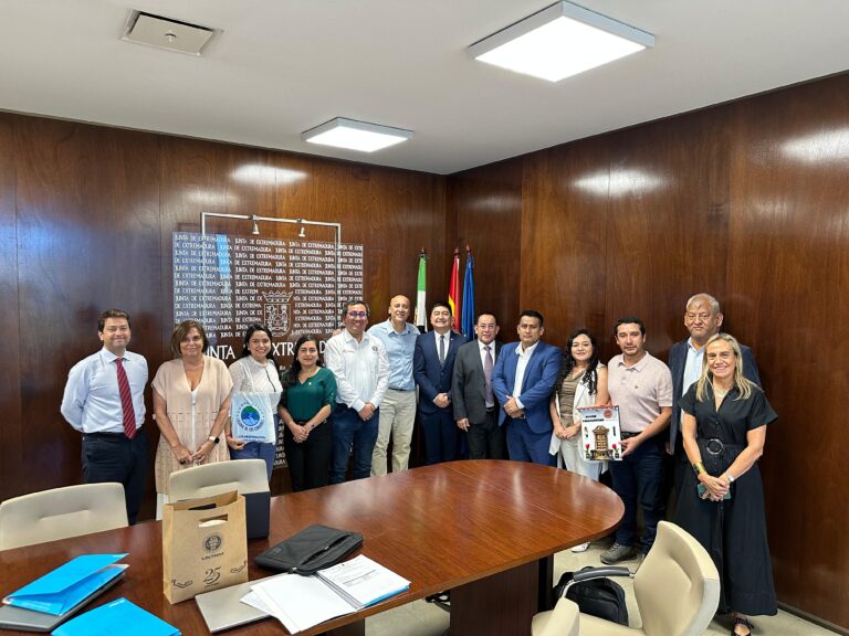 Una misión técnica del Amazonas peruano visita Extremadura para conocer el Sistema de Ciencia, Tecnología e Innovación