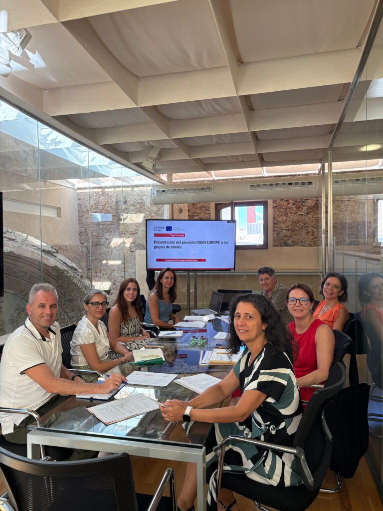 Primera reunión con los grupos de interés del proyecto Digin Europe