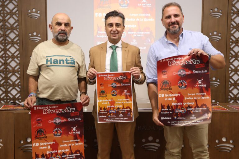 Puebla de la Calzada vuelve a disfrutar de música y solidaridad con Diversity Rock