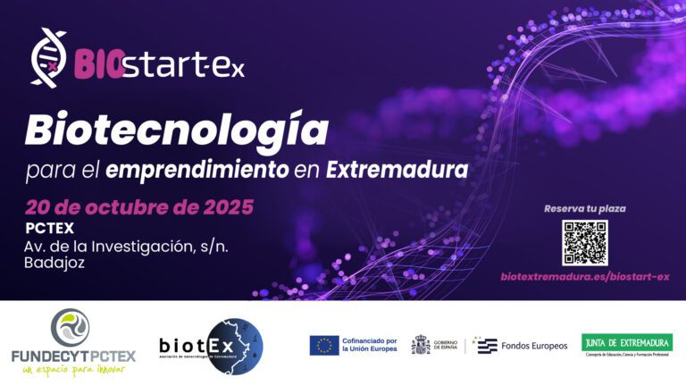 Badajoz acogerá el 20 de octubre BIOStart-Ex, el primer encuentro para impulsar el emprendimiento en biotecnología