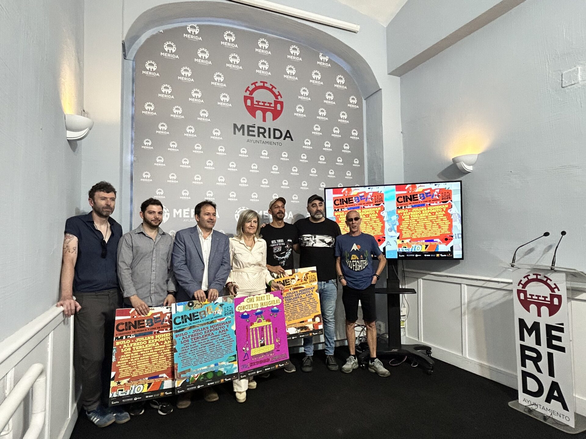 La Sala Trajano se convierte en escaparate del talento joven en la II edición del festival CineBeat en Mérida